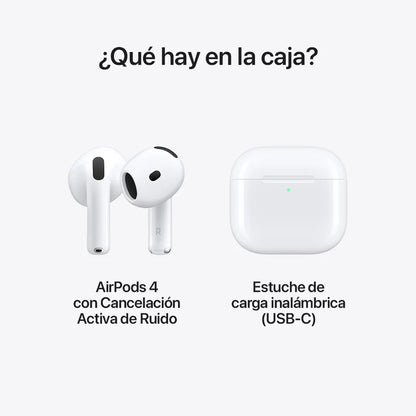 Airpods 4 con Cancelación de ruido